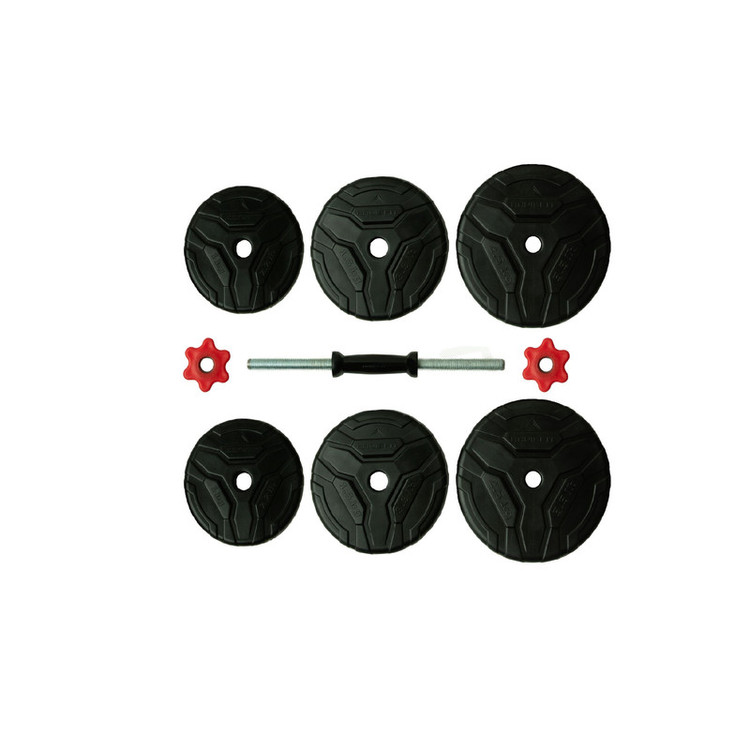دمبل رادیس فیت مدل Dvp 10mix1-one handle وزن 10 کیلوگرم