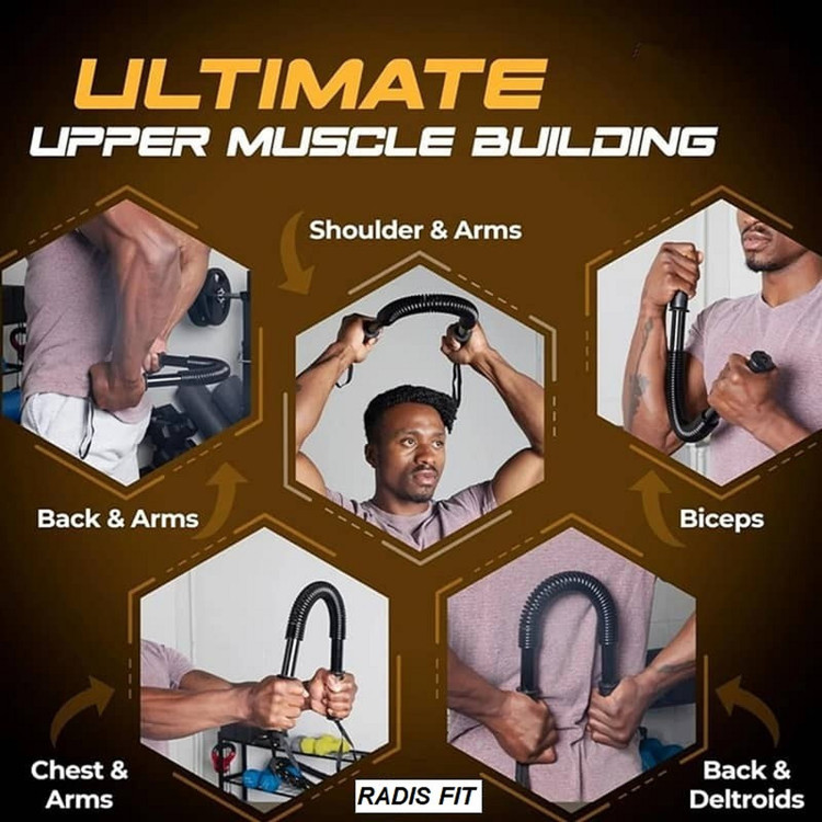 فنر کروشه بدنسازی رادیس فیت مدل ck-30 Kg