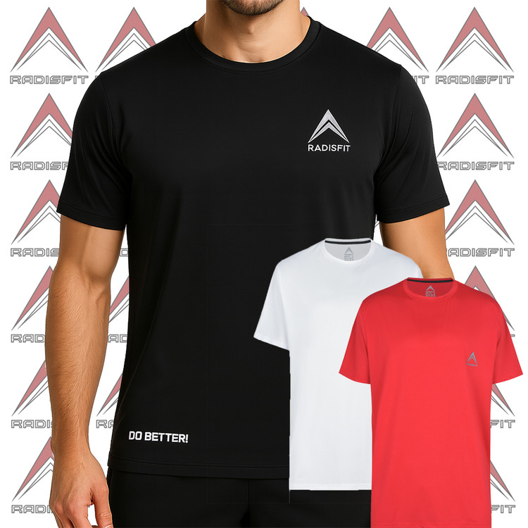 تیشرت ورزشی مردانه رادیس فیت مدل Dri-Fit رنگبندی در 4 سایز